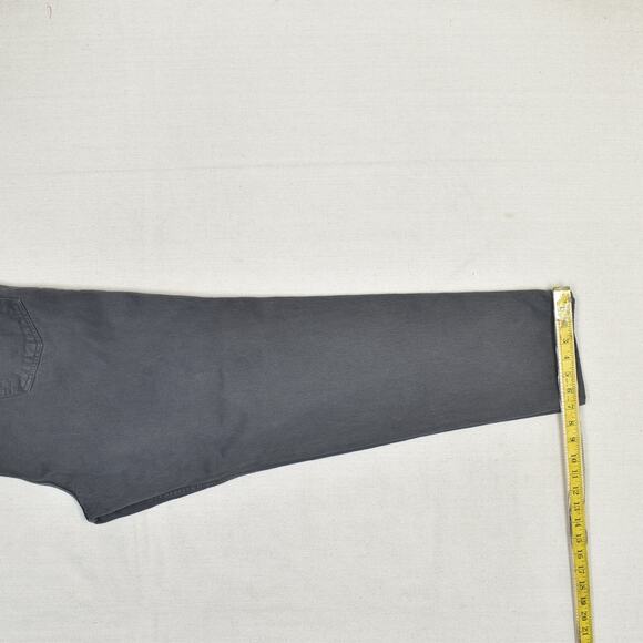 Calvin Klein Men's Skinny Jeans Zip Solid 100% Cotton Gray Size 40x32 Vintage - Picture 6 of 8